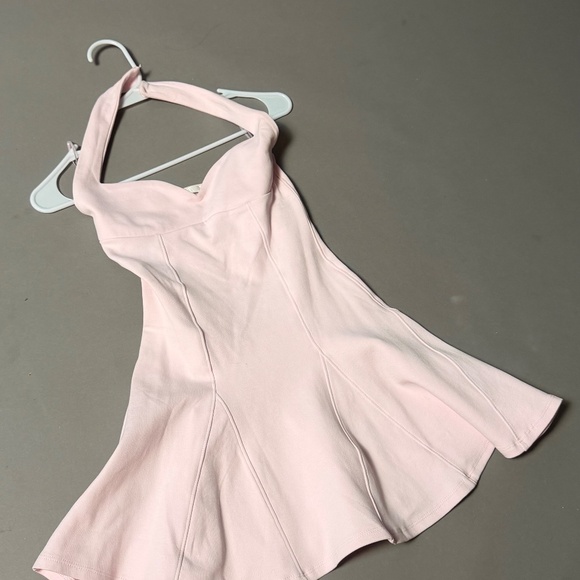 Beautiful summer light pink mini dress Zara - Picture 3 of 4